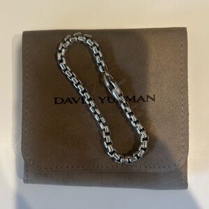 David Yurman Box Chain Bracelet in Sterling Silver